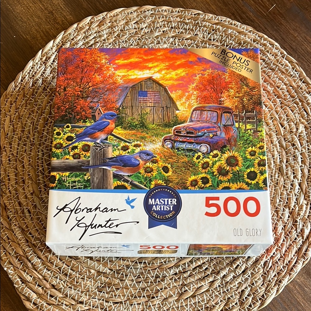 500-Piece Puzzle - Old Glory